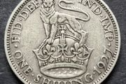 1927 United Kingdom 1 Shilling - George V silver coin