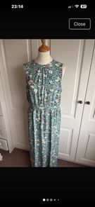 Cath Kidston viscose summer dress size 14