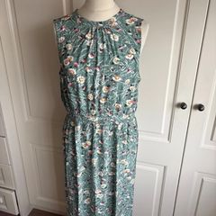 Cath Kidston viscose summer dress size 14