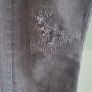 The Kooples MENS faded black ripped fitted jeans Sz W 30 L31 - Rrp 168 Image 3
