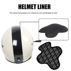 Breathable Motorcycle Helmet Insert Liner Cap Cushion Pad Quick-drying Sweat Wicking Helmet Insulation Lining Pad