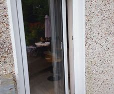 PVC Tilt double glazed door