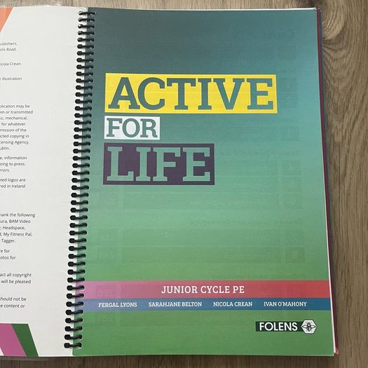 Active For Life: A Complete Record Of Learning For Junior Cycle PE