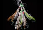 Shining Fish Skin Bait Sabiki Rigs with 5 Hooks Sea Fishing Multicolor Flasher Bait Rigs with Barrel Swivel Herring