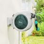 Wall-Mounted Garden Hose Reel 30 m x 13 mm Automatic Retractable Water Hose Reel gray Image 5