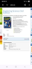 Exploring Science 3rd edition