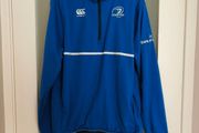 Retro 2016 Canterbury Leinster Rugby quarter-zip fleece sweatshirt