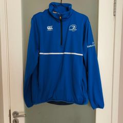 Retro 2016 Canterbury Leinster Rugby quarter-zip fleece sweatshirt
