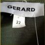 GERARD Ladies Asymmetrical Khaki Frill Vest/Top. BNwOT. Image 3