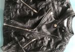 Leather look Biker Jacket