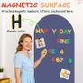 Arch Magnetic Wall Decal 100x45 cm Magnetic Chalk Board Sticker Magnet Chalkboard for Wall Peel and Stick Self Adhesive Blackboard Multifunctional for Playroom Home Office School Image 2