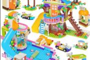 Building Bricks Set: Friends Treehouse Summer Pool Part