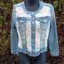 Antica Santoria Designer Denim Jacket Image 2
