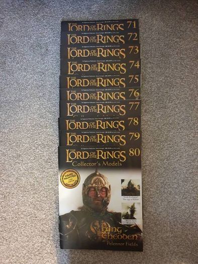 Lord of the Rings (lead) 86 models total.