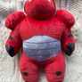 Disney Batman Big Hero 6 red armour plush Used Dirty Please look at the pictures Image 2