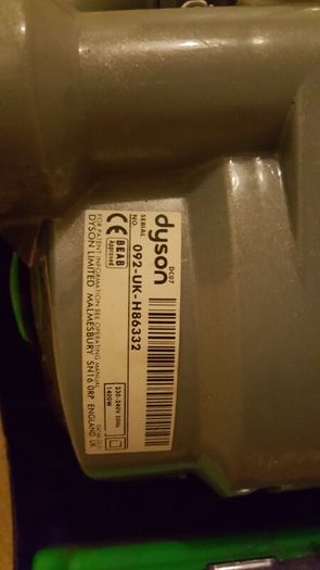 Dyson DC07 Upright - brush control - hepa