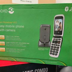 Doro PhoneEasy 612 Mobile Phone, Seniors Easy Elderly Large Buttons Phone Easy (Brand New)