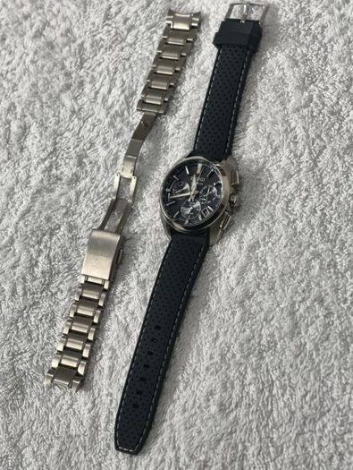 Seiko Astron SBXC067 GPS Solar Titanium - Extra Strap Included