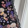 YUMI black floral print layered skirt Sz 12UK - Bnwt Rrp 34.99 Image 5