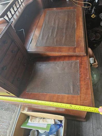 Antique Desk & Chairs