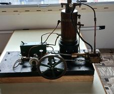 Vintage steam engine