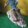 Native American warrior and wolf figurine Image 6