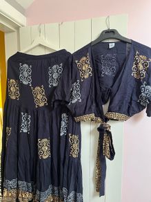 Greek 2 piece skirt & top