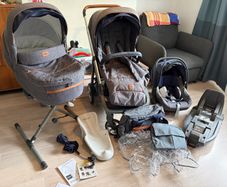 Premium Inglesina Aptica 4-in-1 Travel System + Full Accessory Bundle!