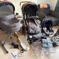 Premium Inglesina Aptica 4-in-1 Travel System + Full Accessory Bundle!