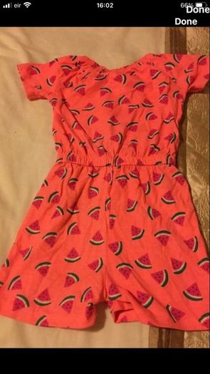 Girls shorts suit 12/18 mths