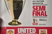 Manchester United collectors champions league programmes