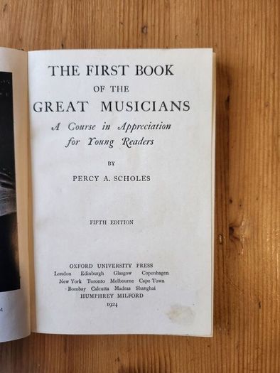 Musical Books X 14 Vintage And Some First Edition. Mostly In Good Condition.  See Photos For Same.