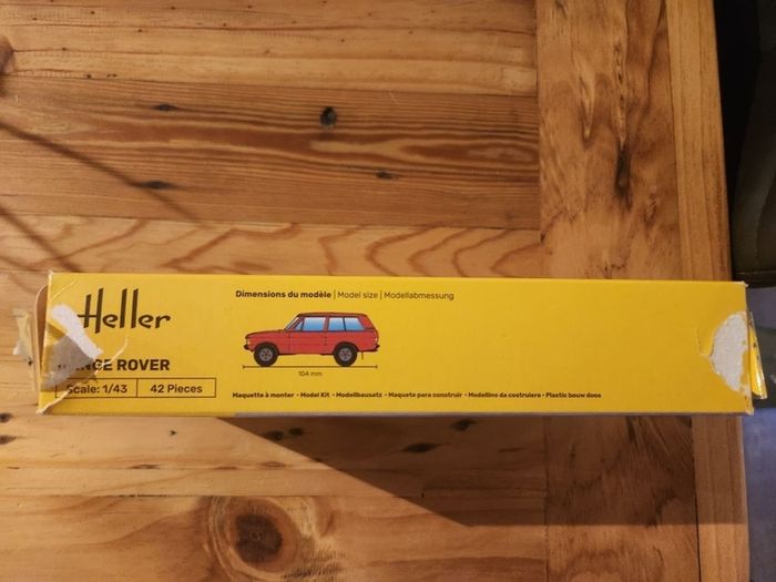 Heller Range Rover 1/43 Model Kit