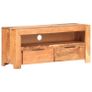 TV Cabinet 90x30x40 cm Solid Acacia Wood Image 8
