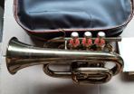 Vintage Kuhnl and Hoyer Pocket Trumpet - made in Germany