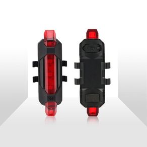 Red Rear Back Bicycle Lights Bike Waterproof Cycling Light Rechargeable USB LED Bike Bicycle Tail Red Light Cycling