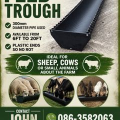 Feed trough