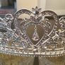 Bride's Designer Crystal Head piece Image 2