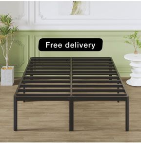 41 cm King Size Bed Frame with Rounded Corner Legs, 5ft