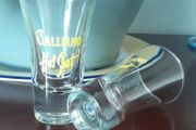Two Vintage Glasses - Advertising Galliano