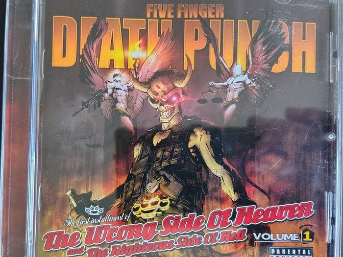 Five Finger Death Punch - The Wrong Side Of Heaven And The Righteous Side Of Hell, Volume 1 CD (2019) EX+