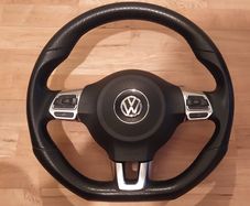 Volkswagen flat bottom steering wheel (GTI GTD R-line)