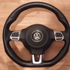 Volkswagen flat bottom steering wheel (GTI GTD R-line)