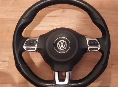 Volkswagen flat bottom steering wheel (GTI GTD R-line)