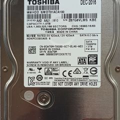 1 TB Toshiba Hard Drive