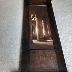 Very large framed carbon photograph 1905