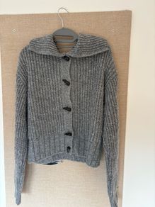 Button-Front Sweater
