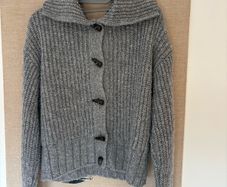 Button-Front Sweater
