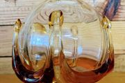 Mid century Murano glass light shade