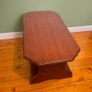 Dark Wood Coffee Table with Lower Shelf | Excellent Condition Image 3